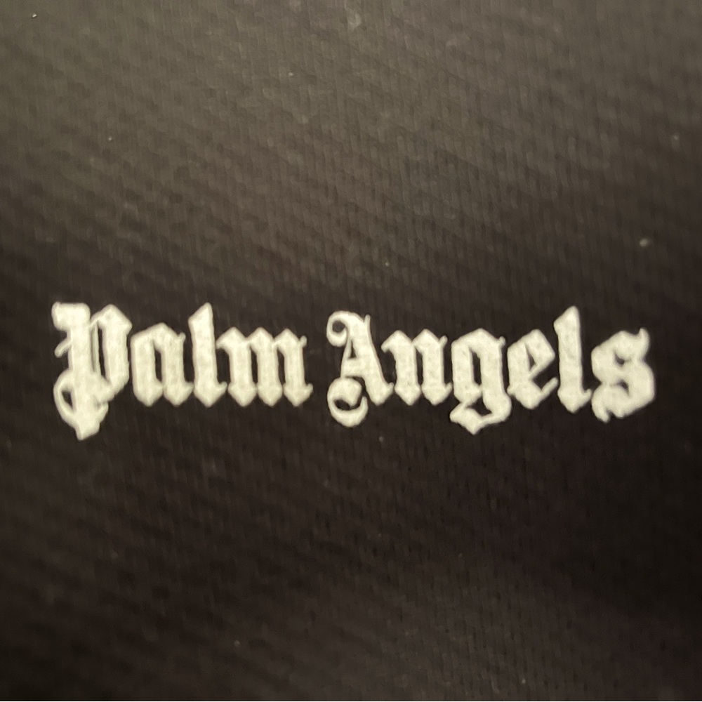 Palm Angels track sweatshirt with white stripes down the arms